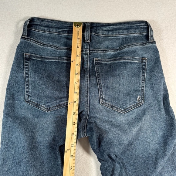 Silver Jeans Womens 27 Blue Most Wanted Straight Mid Rise Medium Wash - Picture 9 of 12